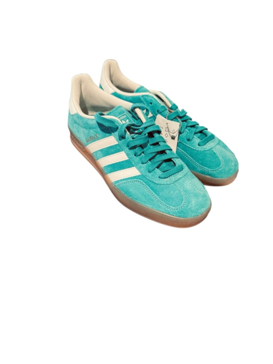 Adidas Other - Men's Adidas Gazelle Indoor Blue White Sneakers Size 10.5
